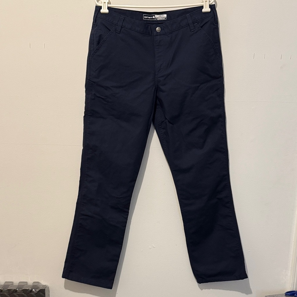 Carhartt Women's Rugged Flex Loose Fit Canvas Work Pant